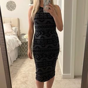 Express midi Aztec dress